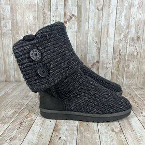 Ugh cardy classic knit‎ sweater boots Womens 8